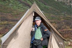 06 Jerome Ryan Drinking Tea At Pethang camp.jpg